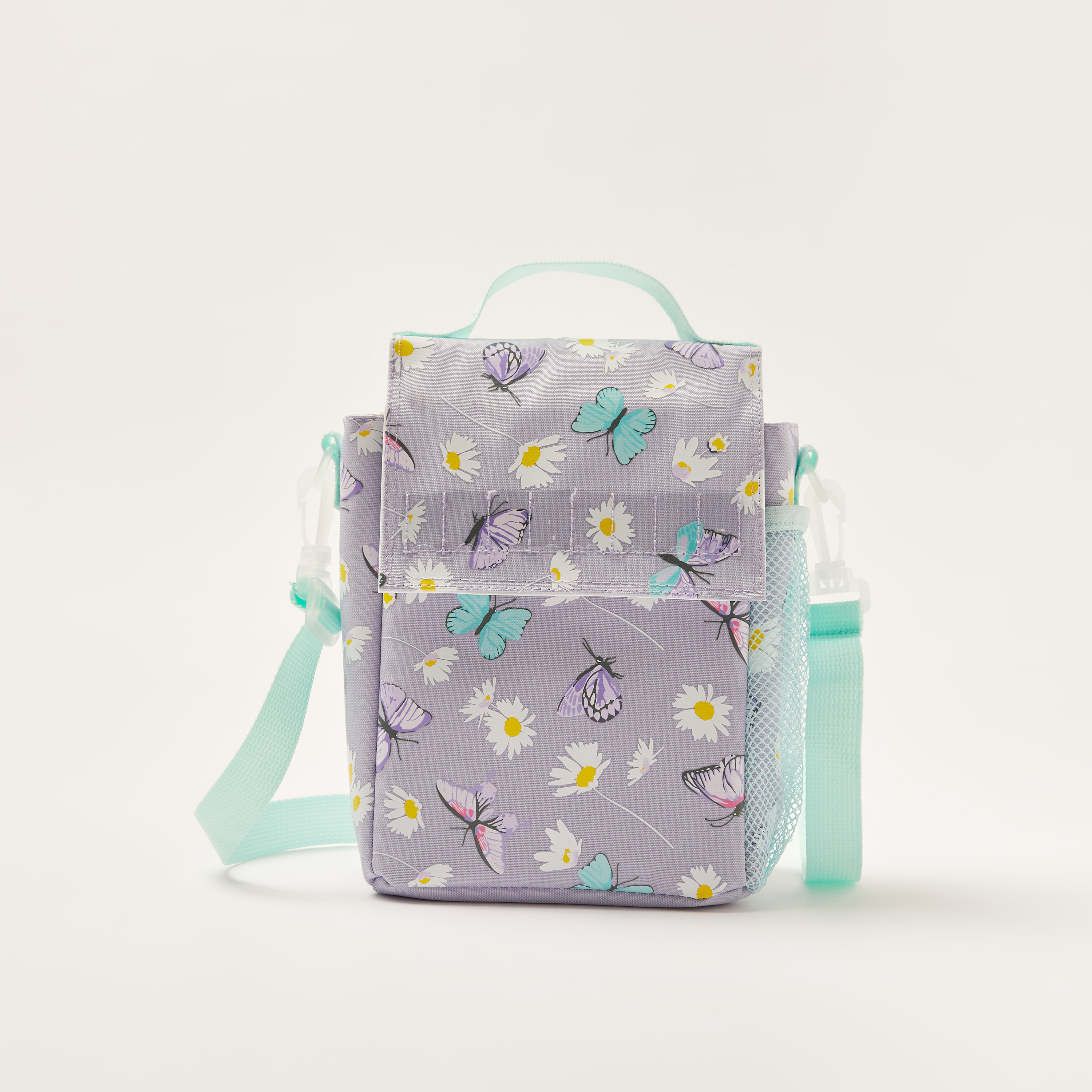 Juniors Printed Lunch Bag with Flap Closure-school-lunchessentials-lunchbags-image-1