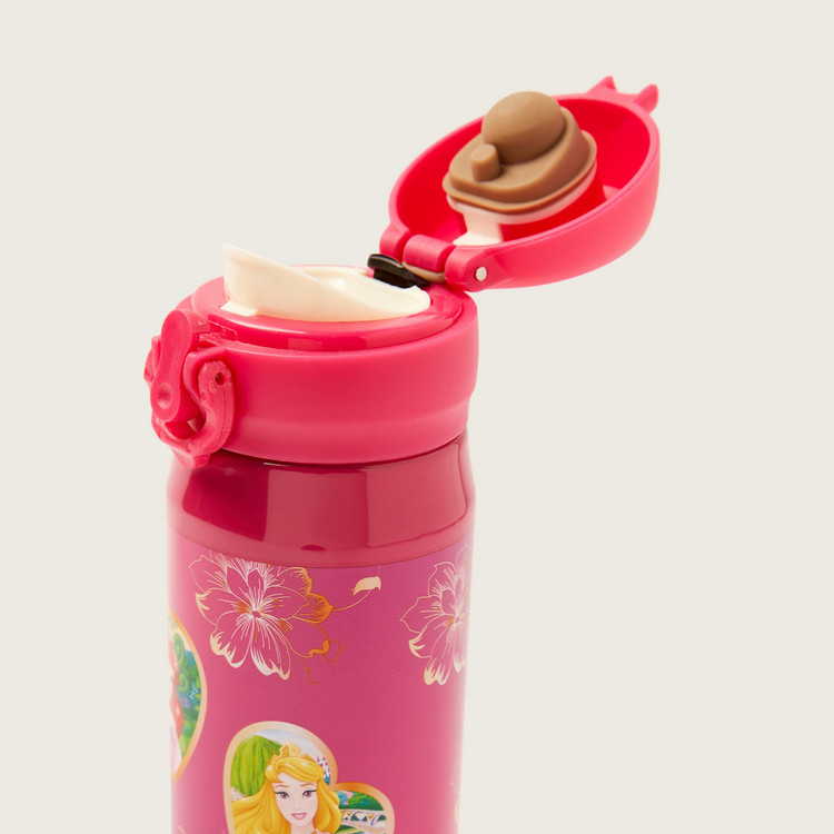 Simba Princess Print Water Bottle with Flip Lid