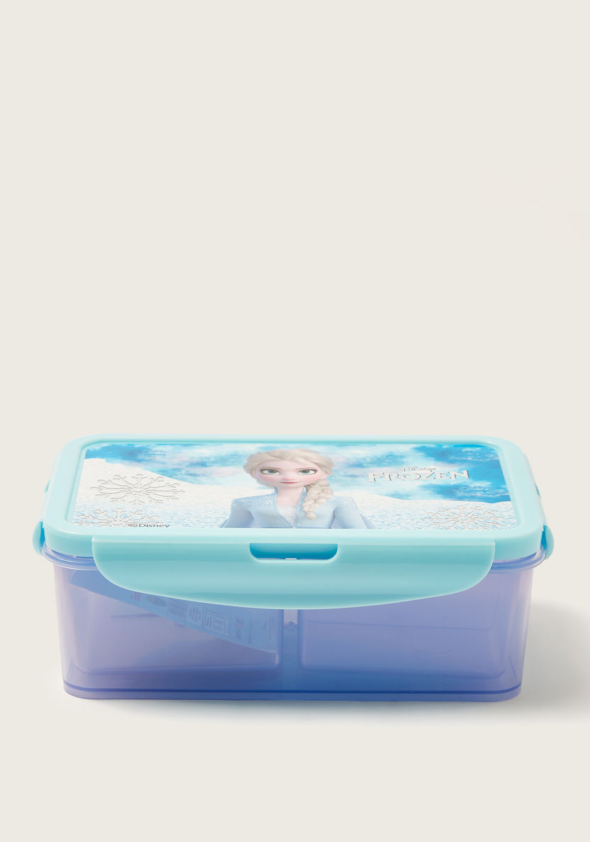 #Collection disclaimer required# Simba Frozen Print Lunch Box with Clip Lock Lid-Lunch Boxes-image-1