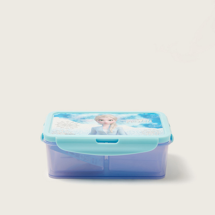 #Collection disclaimer required# Simba Frozen Print Lunch Box with Clip Lock Lid