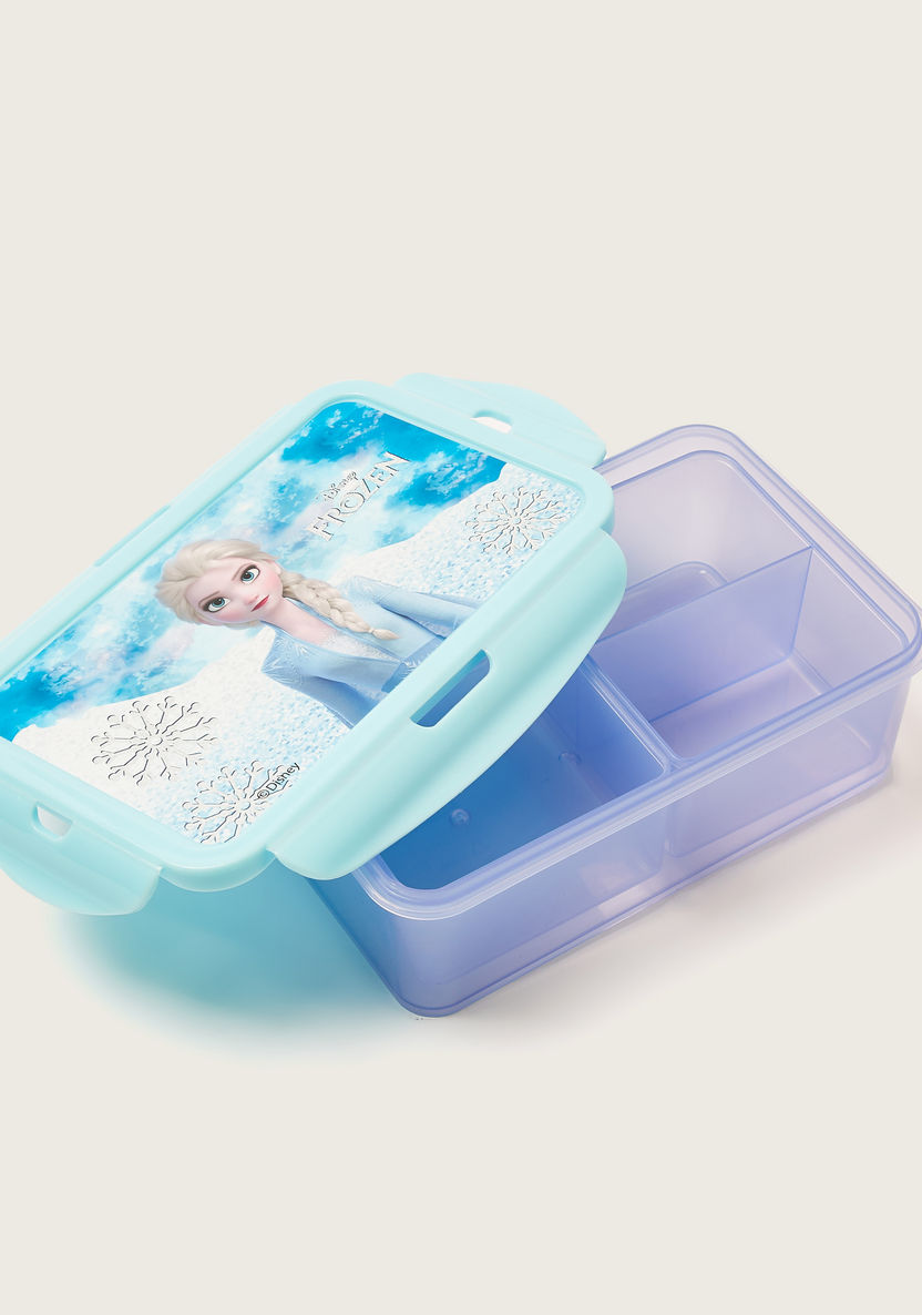 #Collection disclaimer required# Simba Frozen Print Lunch Box with Clip Lock Lid-Lunch Boxes-image-2