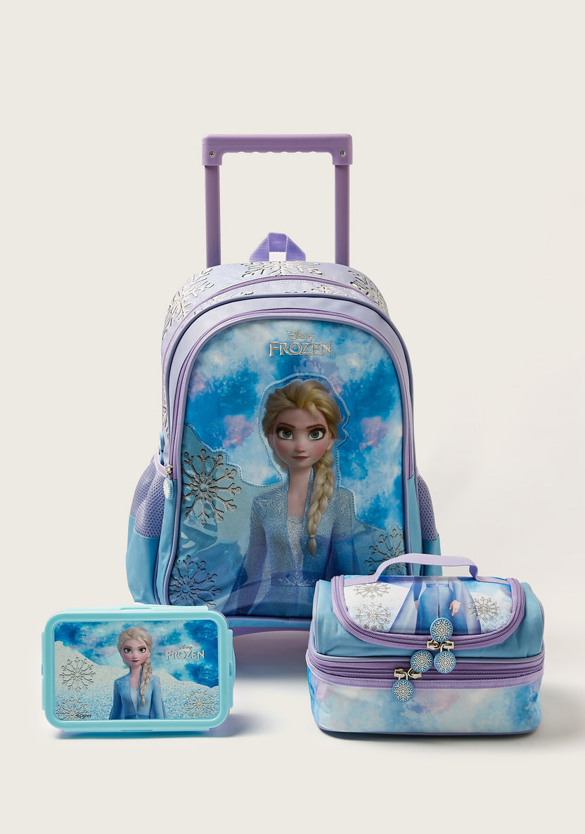 #Collection disclaimer required# Simba Frozen Print Lunch Box with Clip Lock Lid-Lunch Boxes-image-4