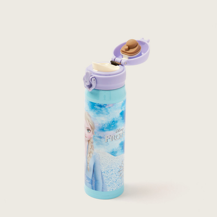Simba Frozen Snowflake Print Stainless Steel Water Bottle