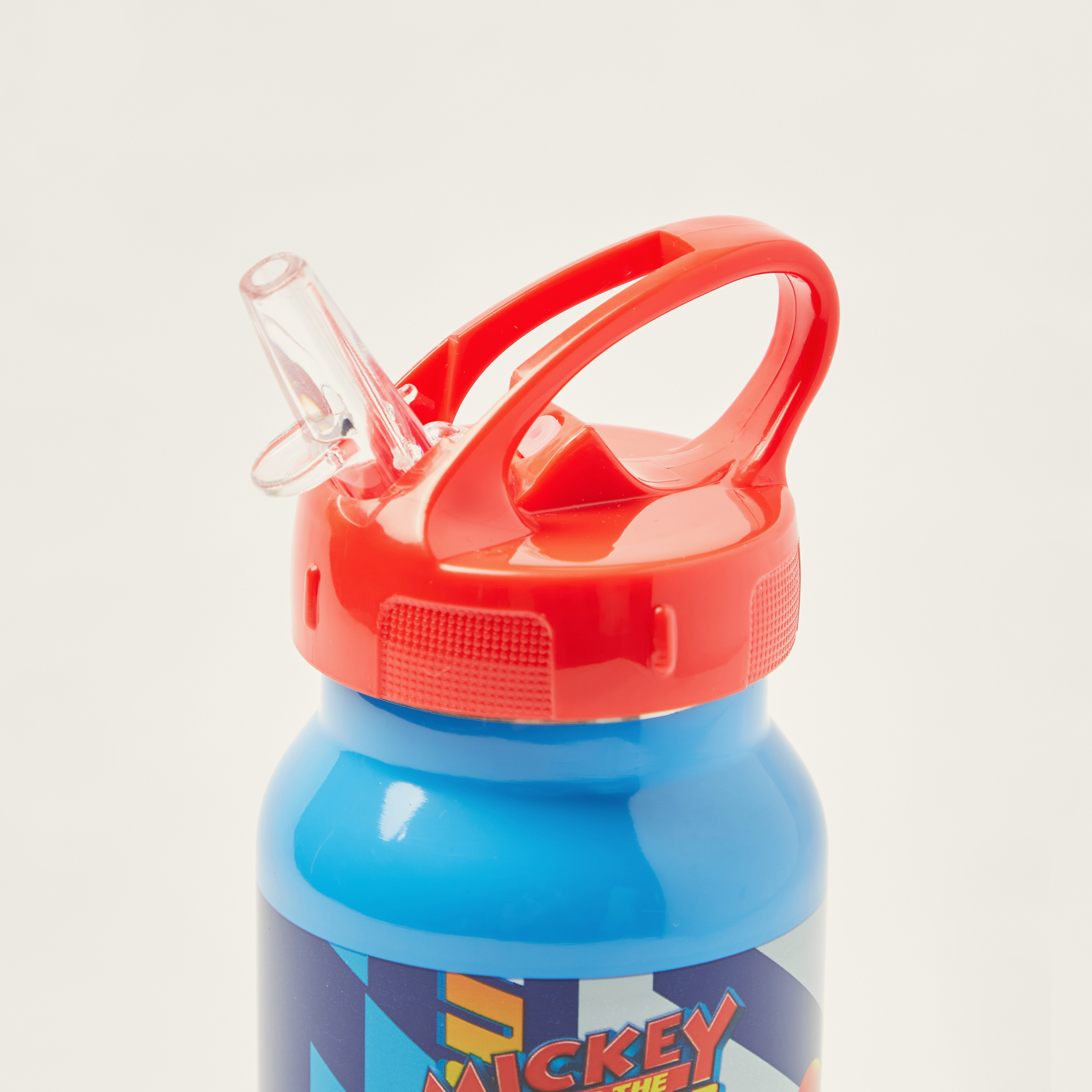 Simba Mickey Mouse Print Water Bottle with Spout-school-waterbottles-image-3