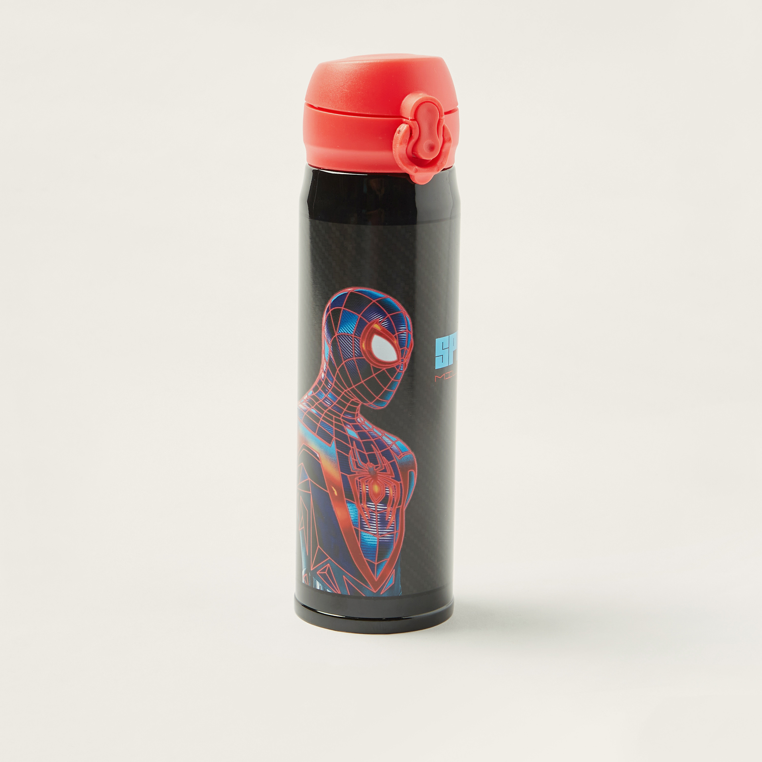 Simba Spider-Man Print Water Bottle with Spout-school-waterbottles-image-1
