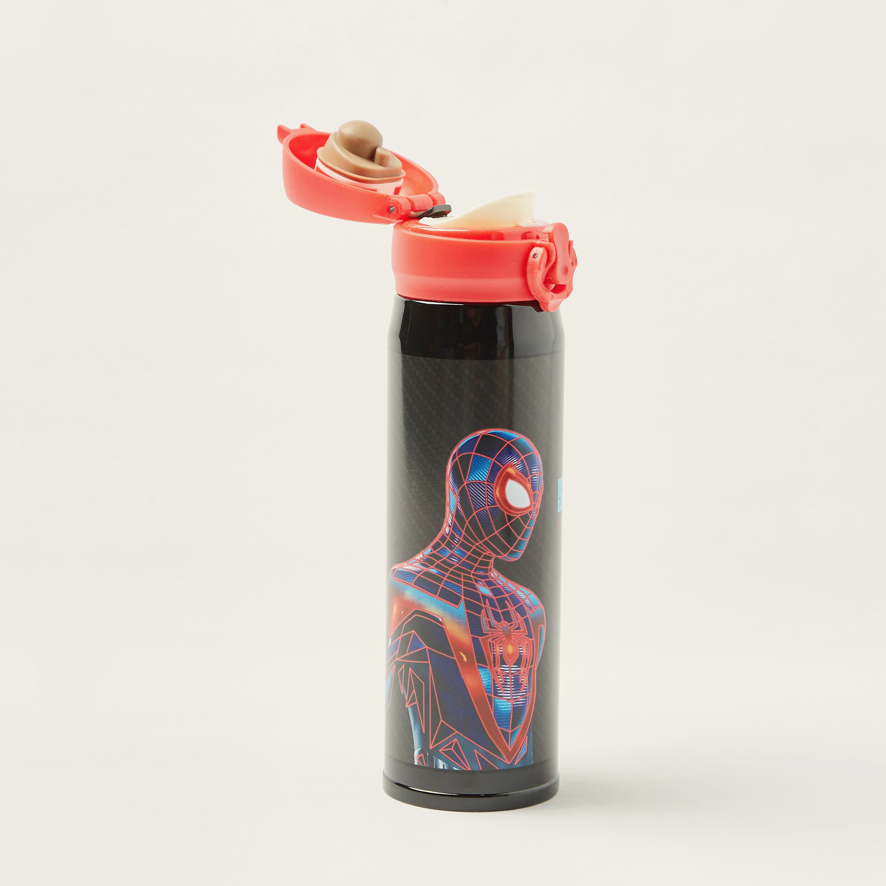 Simba Spider-Man Print Water Bottle with Spout-school-waterbottles-image-2