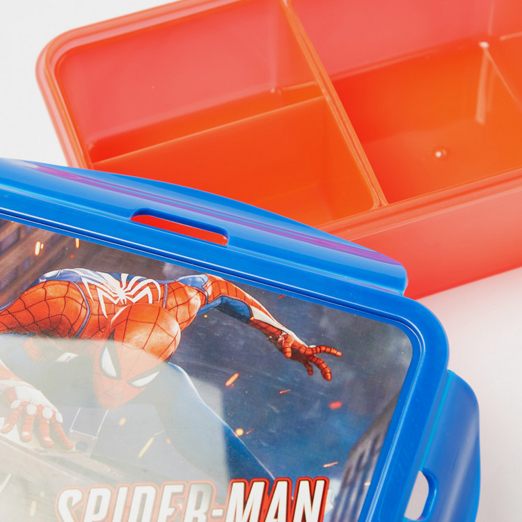 Simba Spider-Man Print Lunch Box with Clip Lock Lid