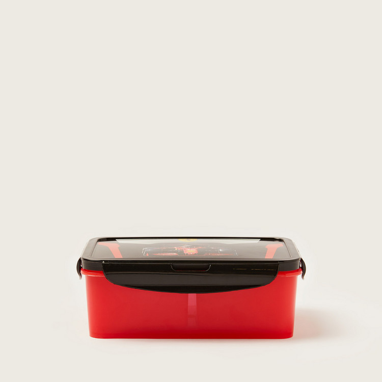 Simba Ferrari Print Lunch Box with Clip Lock Lid
