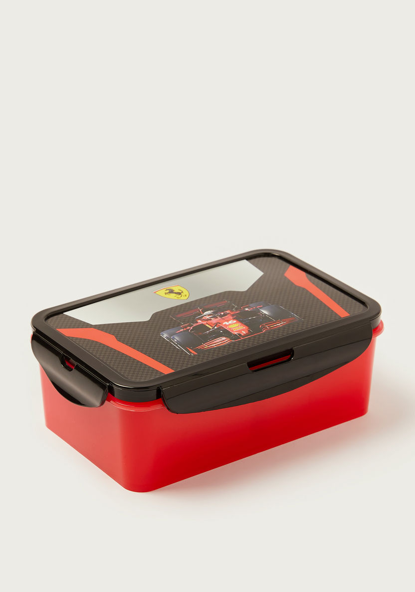 Simba Ferrari Print Lunch Box with Clip Lock Lid-Lunch Boxes-image-1
