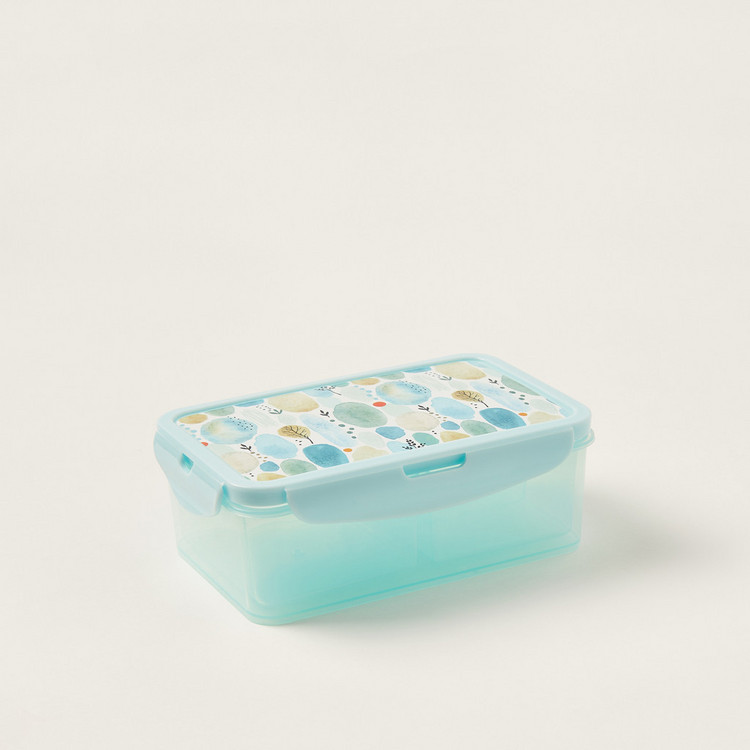 Juniors Printed 3-Piece Lunch Box and Clip Lock Lid Set