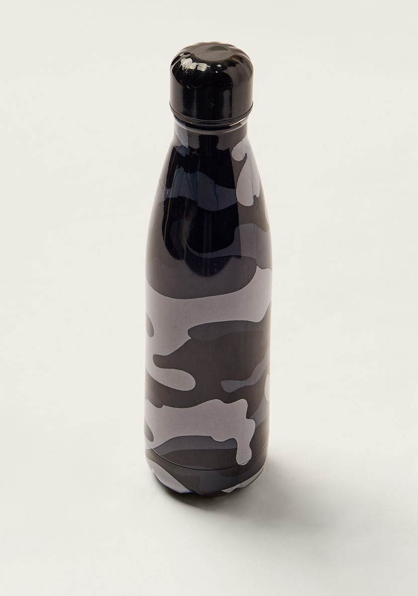 Juniors Printed Stainless Steel Water Bottle-Water Bottles-image-1