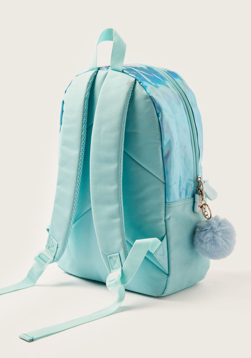 Juniors Lama Print Backpack with Adjustable Shoulder Straps - 20 inches-Backpacks-image-3