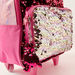 Juniors Sequin Detail 16-inch Trolley Backpack with Flamingo Keychain-Trolleys-thumbnail-2
