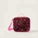Juniors Sequin Embellished Lunch Bag with Adjustable Strap and Zip Closure-Lunch Bags-thumbnail-0