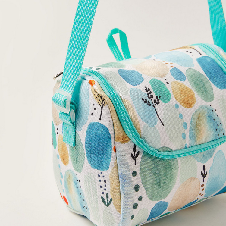 Juniors Forest Print Lunch Bag