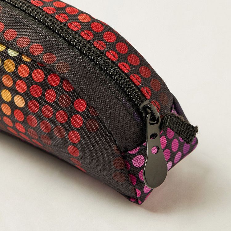 Juniors Printed Pencil Pouch with Zip Closure