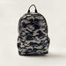 Juniors Camouflage Print 16-inch Backpack with Zip Closure-Backpacks-thumbnail-0
