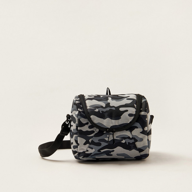 Juniors Camouflage Print Lunch Bag