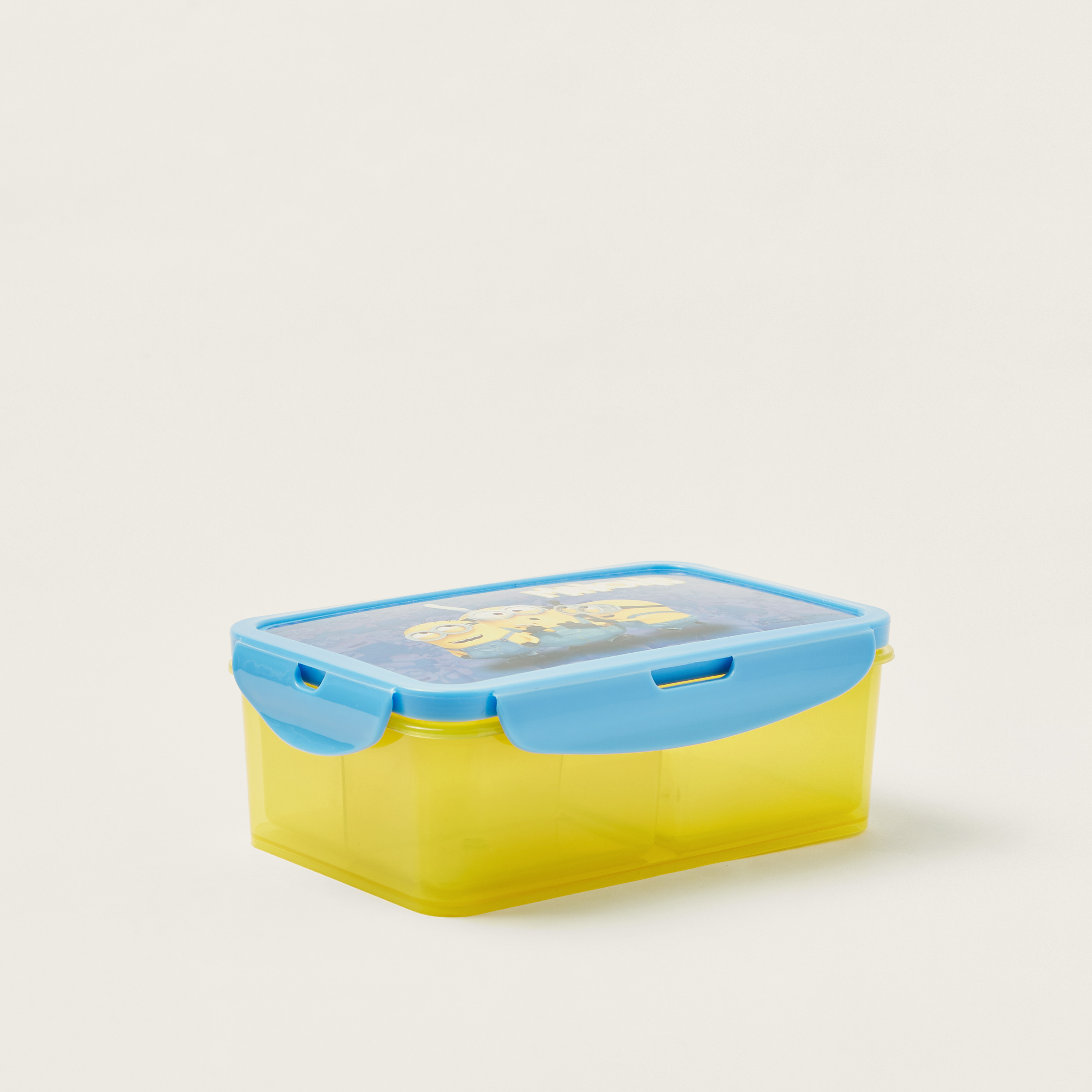 Simba Minion Print Lunch Box with Clip Lock Lid-school-lunchessentials-lunchboxes-image-2