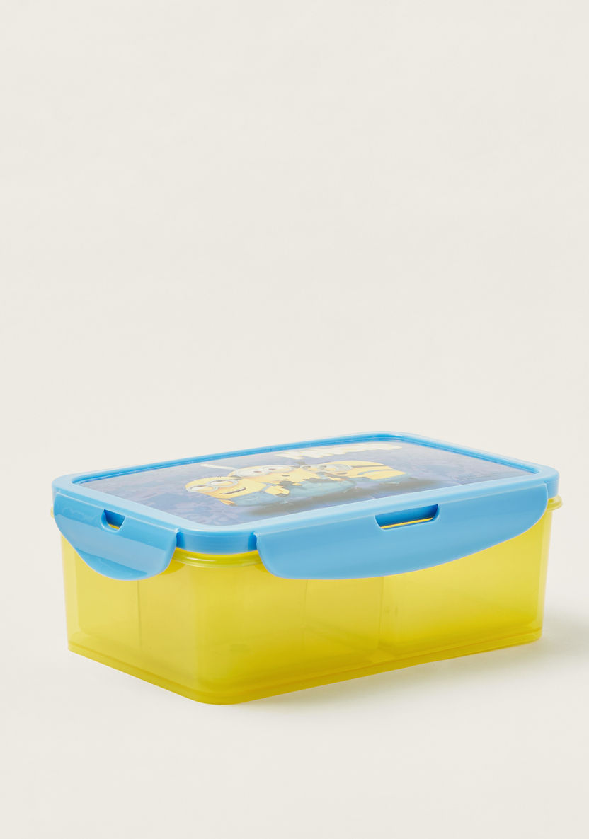 Simba Minion Print Lunch Box with Clip Lock Lid-Lunch Boxes-image-1