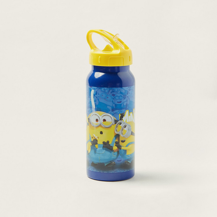 Simba Minions Print Water Bottle with Sipper