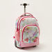 Juniors Printed Trolley Backpack with Retractable Handle - 18 inches-Trolleys-thumbnail-1