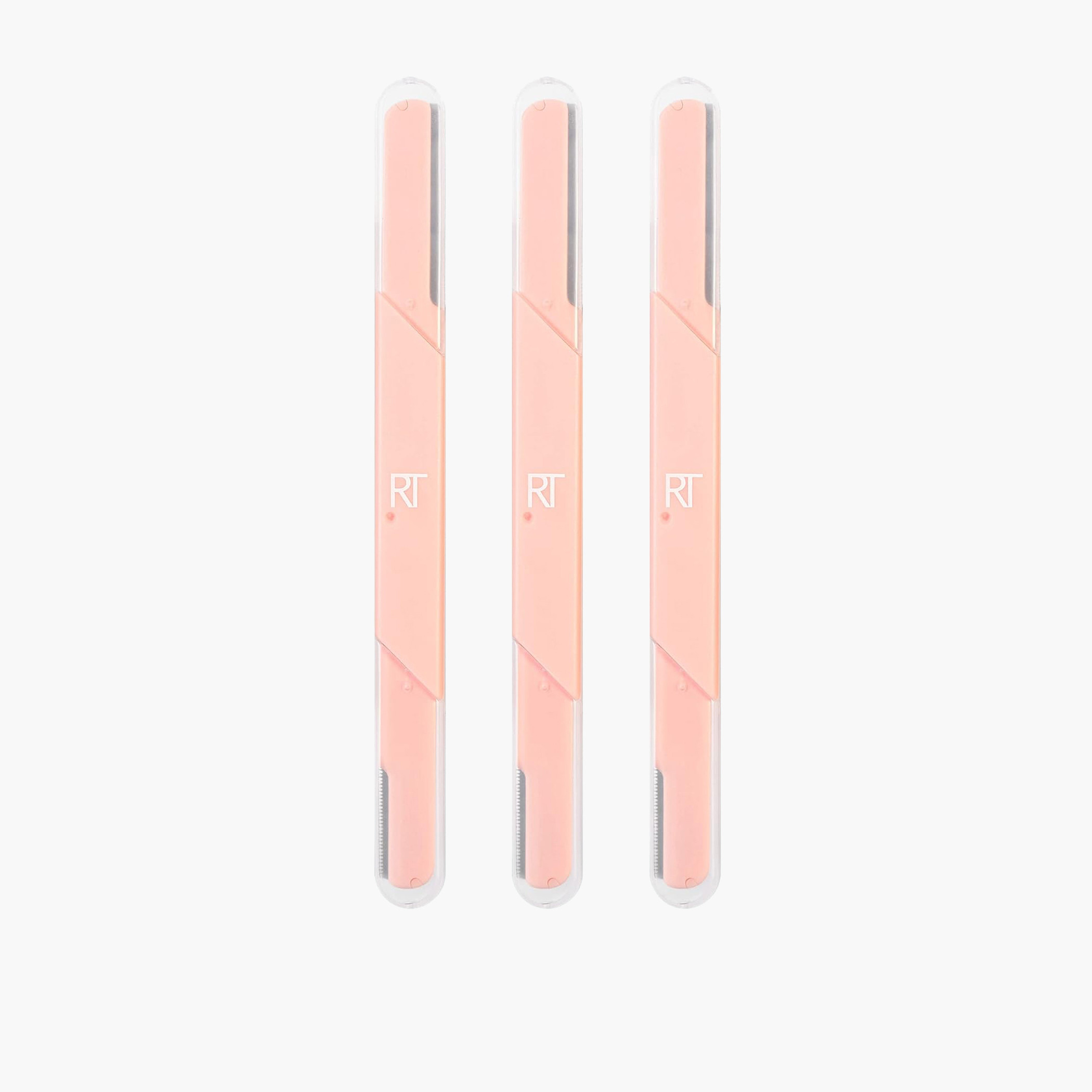 ماكينة حلاقة للوجه والحواجب من ريل تكنيكس - مجموعة من 3 قطع-beautyandpersonalcare-makeup-brushesandaccessories-accessories-image-1