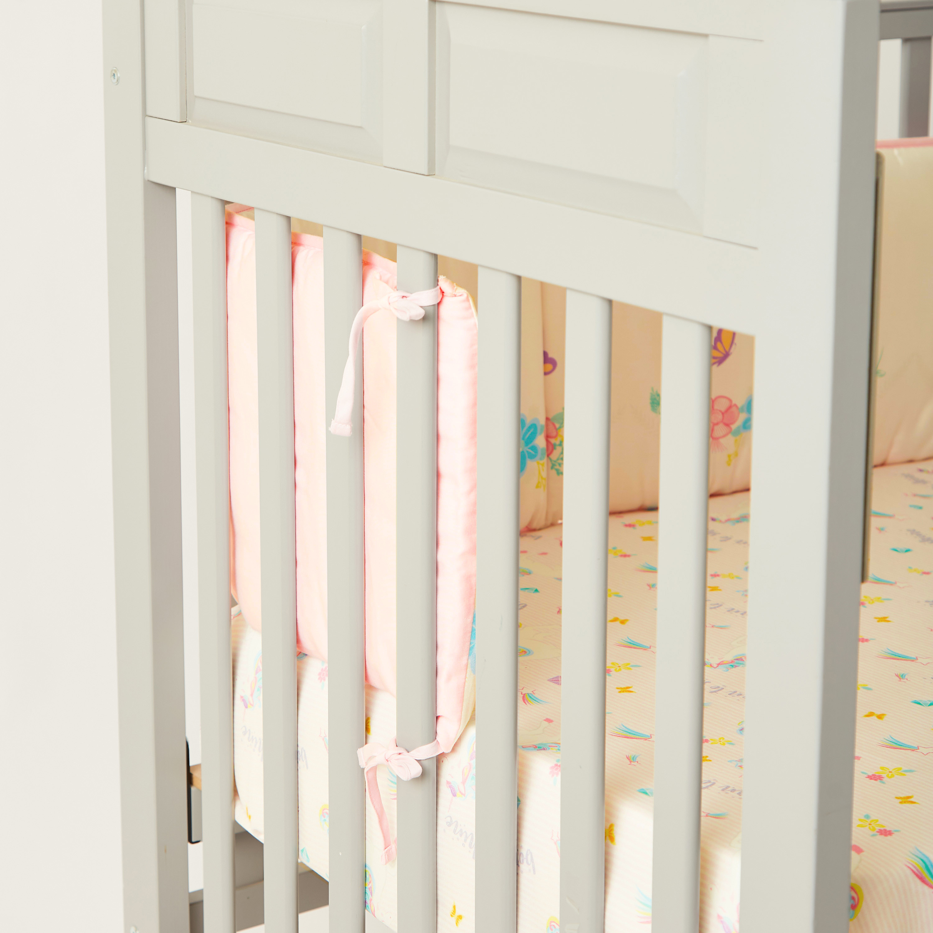 Fancy Fluff Unicorn Print 4-Piece Organic Bedding Set-baby-nursery-babybedding-image-7