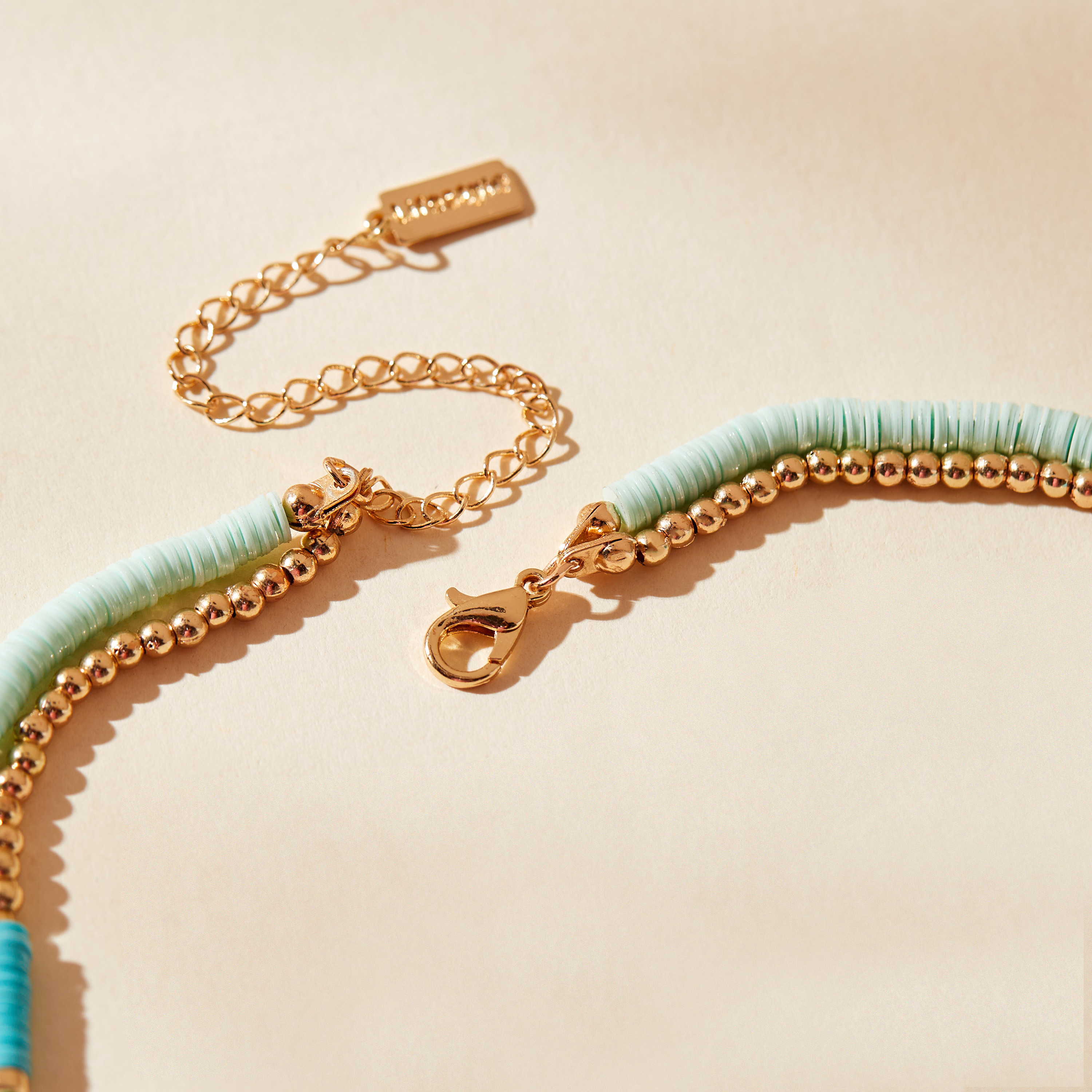 قلادة متعددة الطبقات مزينة بالخرز بمشبك إغلاق-women-watchesandjewellery-jewellery-necklacesandpendants-image-3