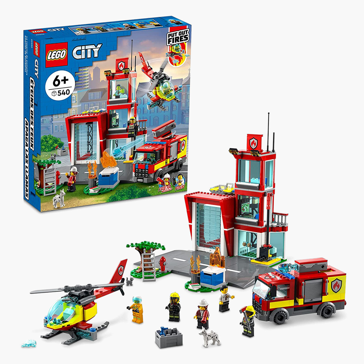 LEGO City Fire Station Building Set