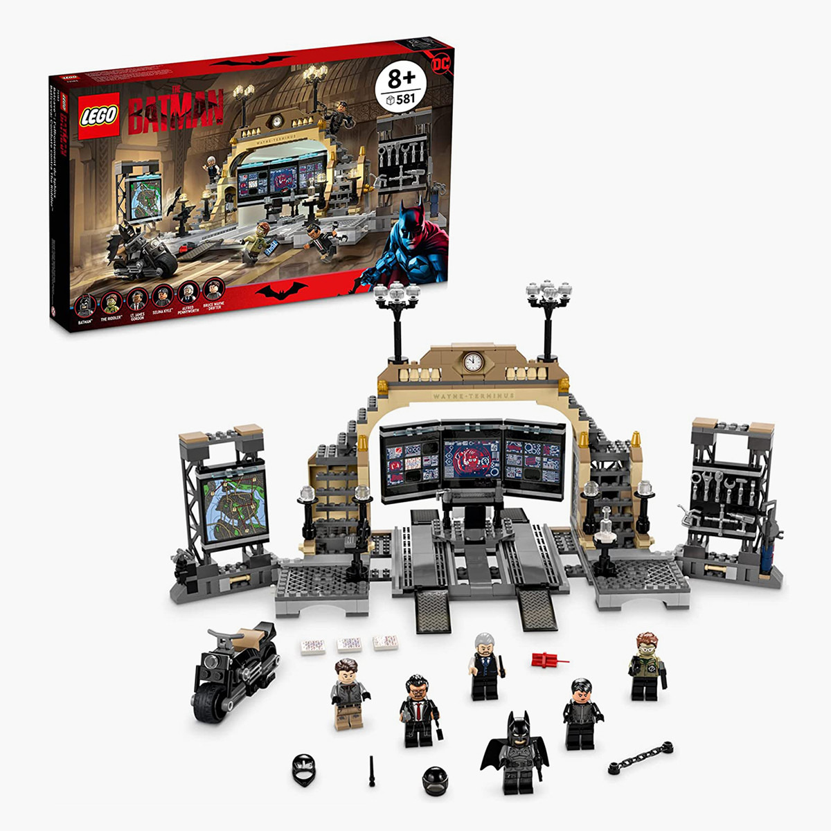 Buy LEGO Batman Batcave The Riddler Face-off Playset Online ...