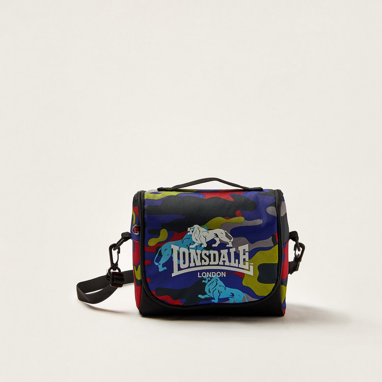 Lonsdale Printed Lunch Bag