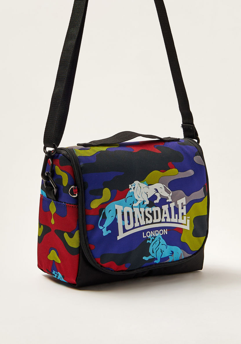 Lonsdale Printed Lunch Bag-Lunch Bags-image-1