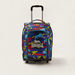 Lonsdale Printed Trolley Backpack with Zip Closure-Trolleys-thumbnail-0