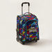 Lonsdale Printed Trolley Backpack with Zip Closure-Trolleys-thumbnail-1