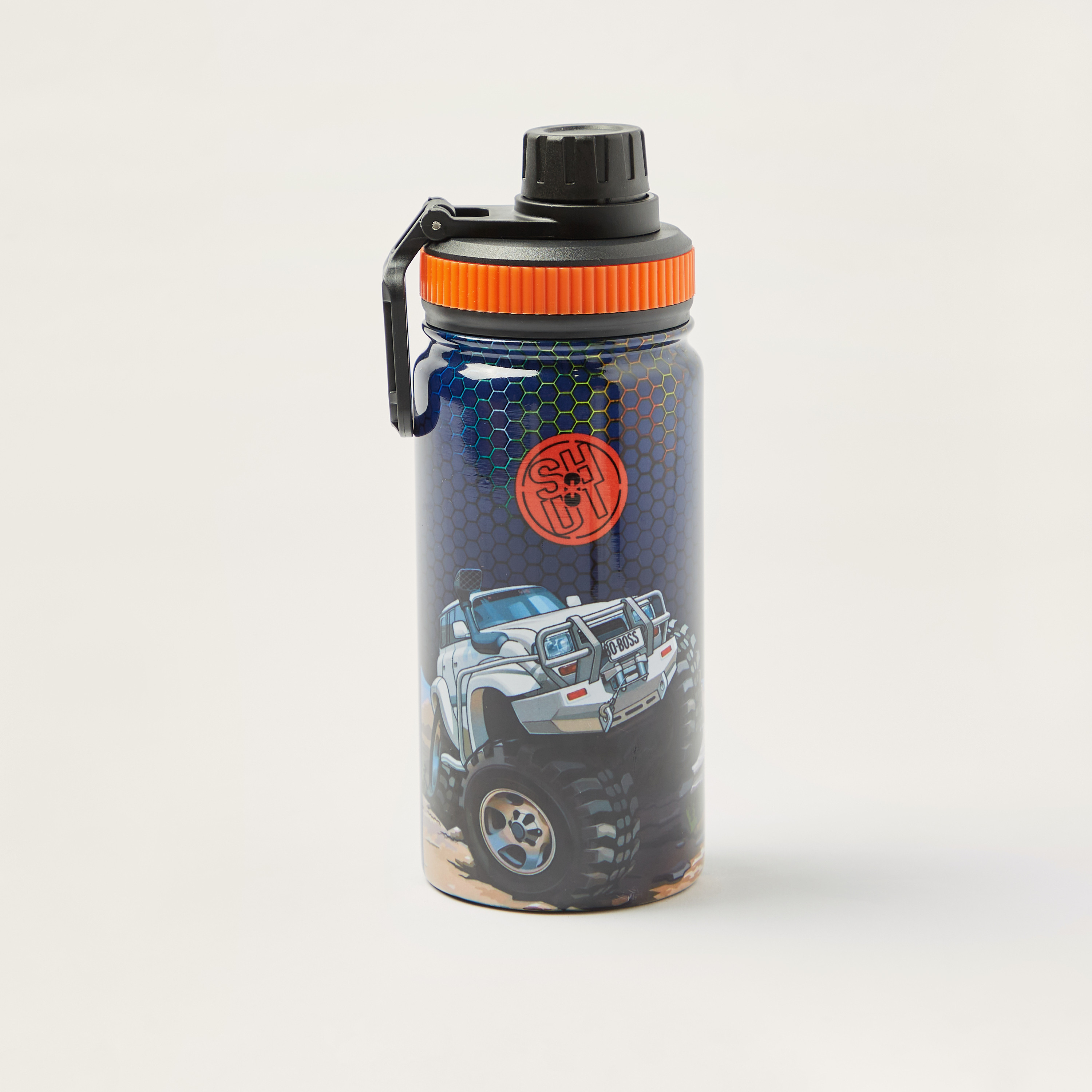 قارورة مياه بفوهة وطبعات سيارة من شاوت - 630 مل-school-waterbottles-image-1