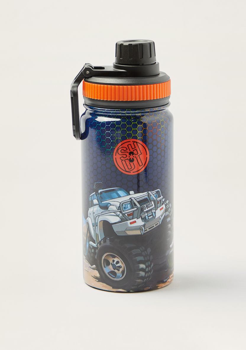 SHOUT Car Print Water Bottle with Spout - 630 ml-Water Bottles-image-0