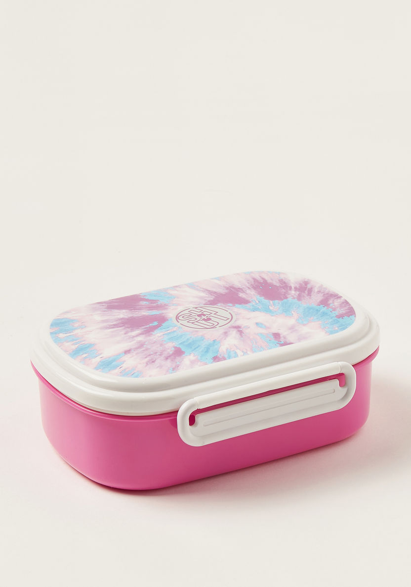 SHOUT Printed Lunch Box with Divider-Lunch Boxes-image-0
