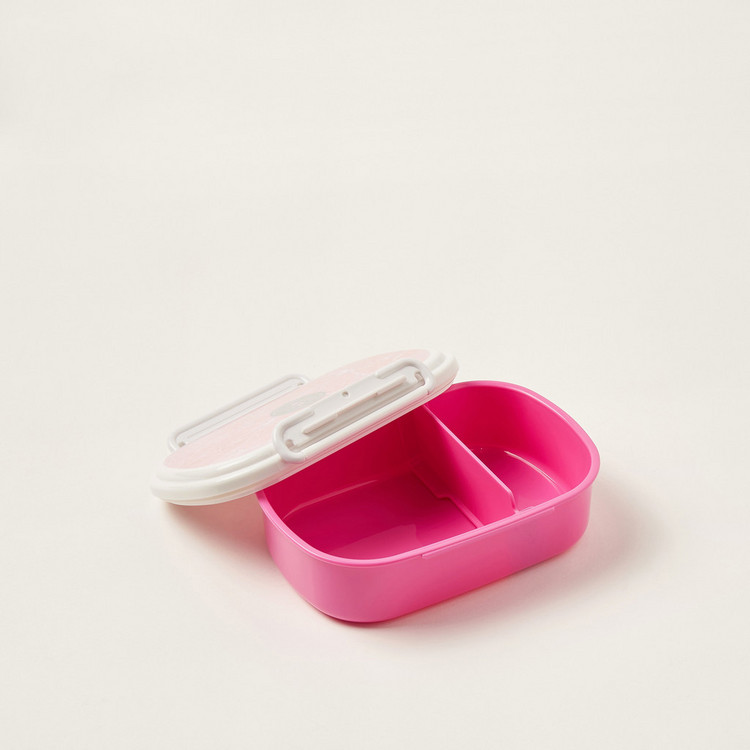 SHOUT Printed Lunch Box with Clip Lock Lid
