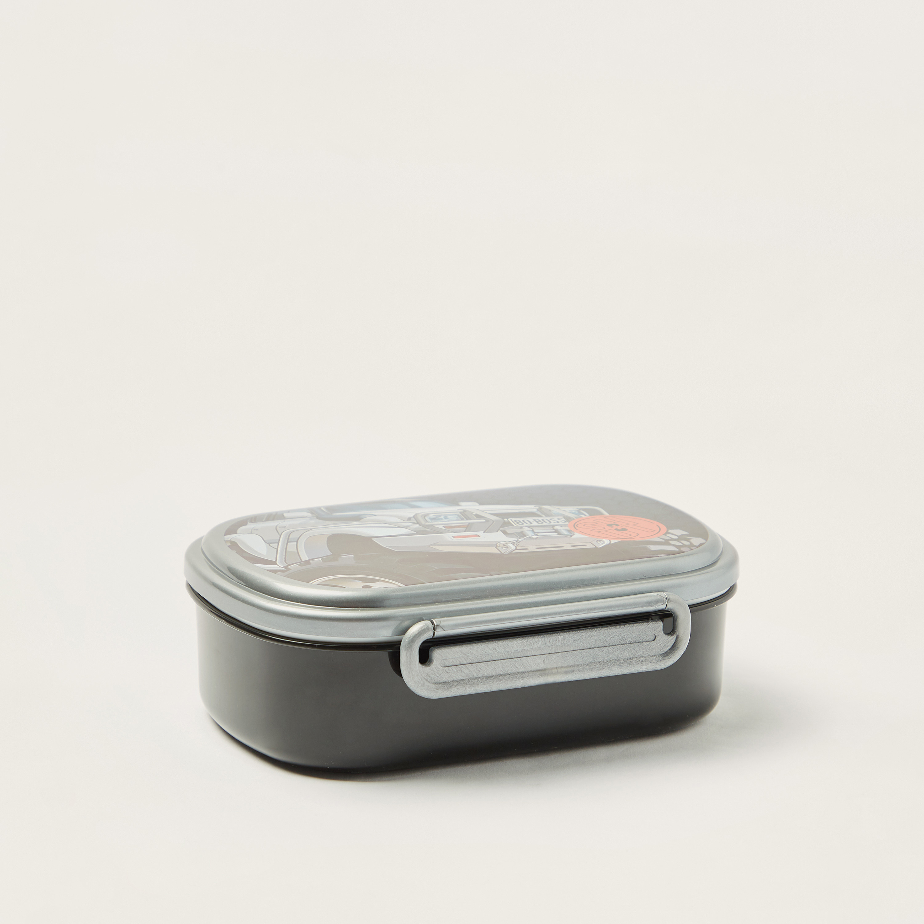 Shop SHOUT Car Print 2-Partition Lunch Box with Clip Lock Closure ...