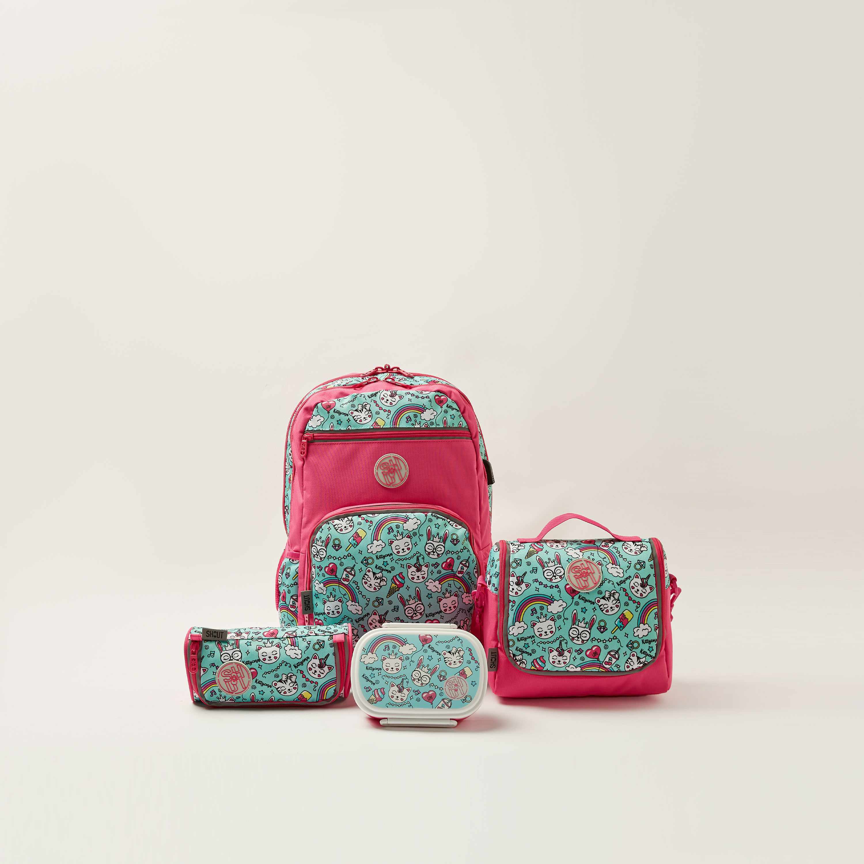 شنطة غداء بحزام قابل للفصل وسحاب إغلاق وطبعات من شاوت-school-lunchessentials-lunchbags-image-6