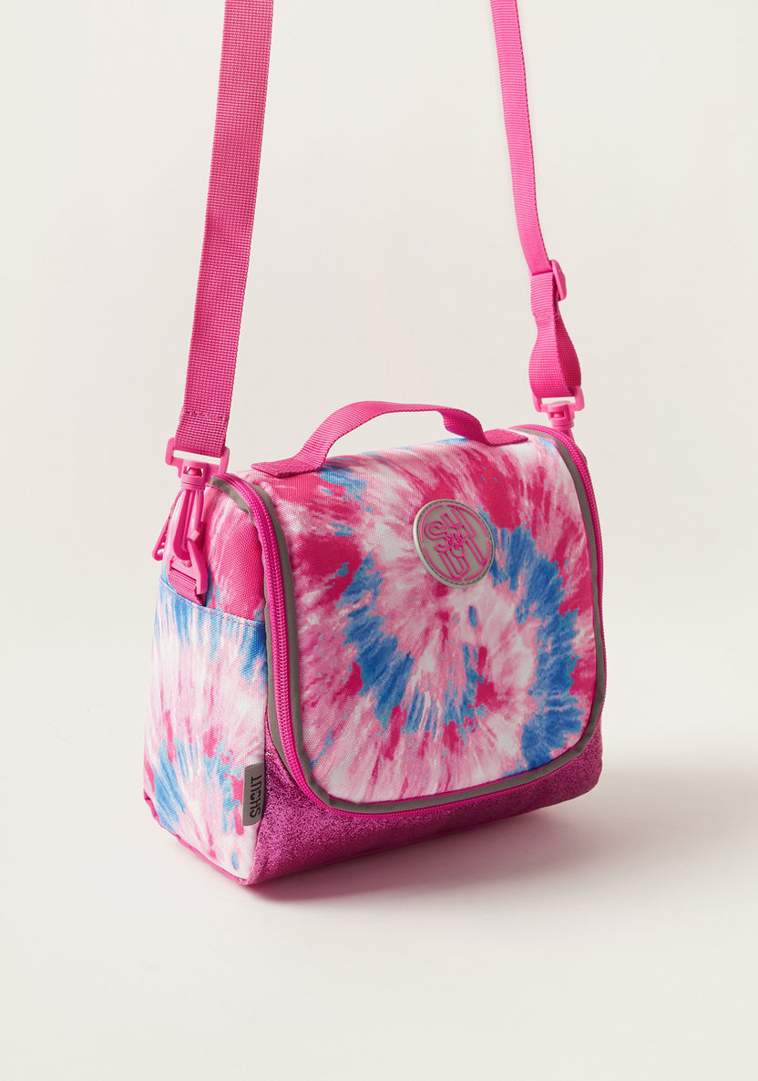 SHOUT Printed Lunch Bag with Shoulder Strap-Lunch Bags-image-1