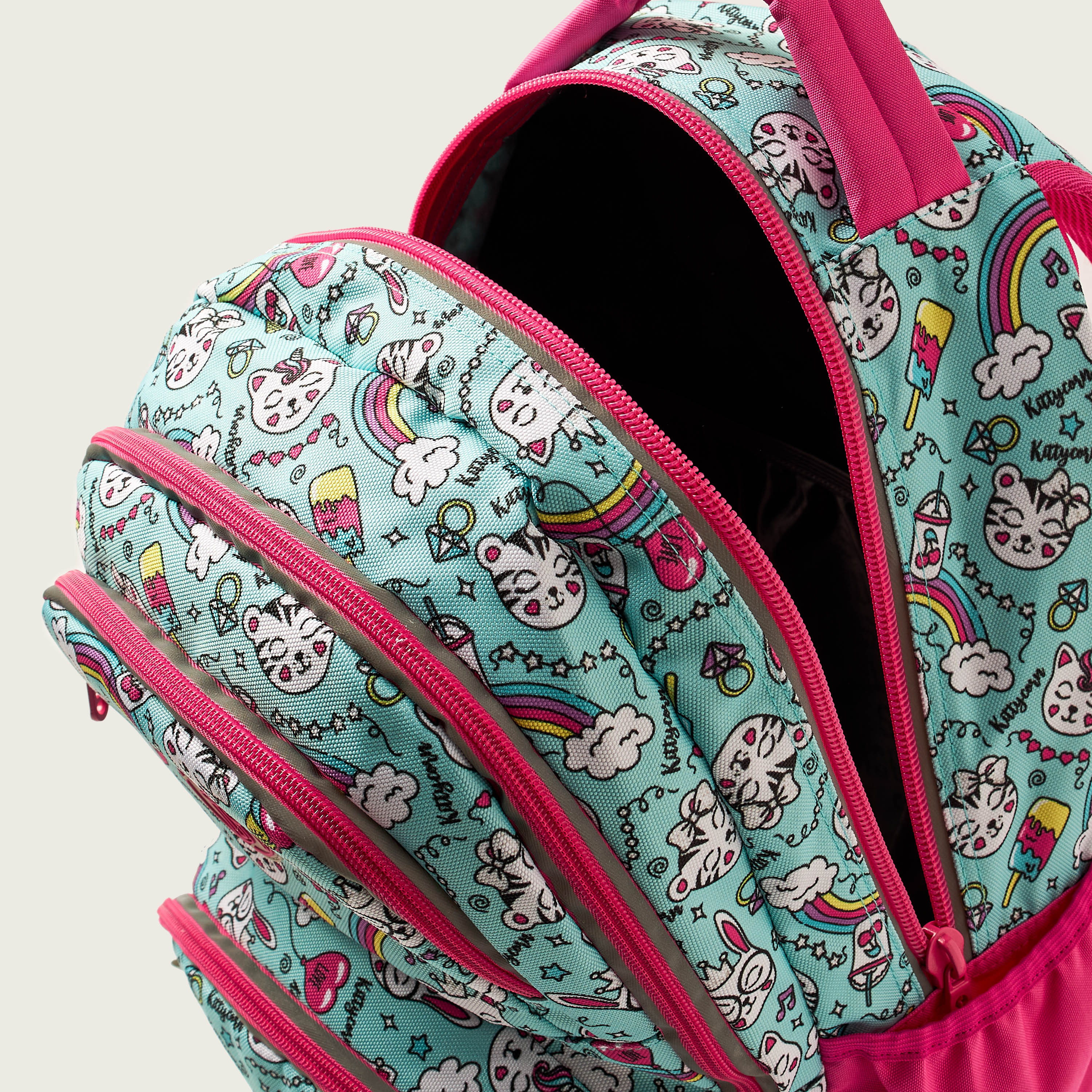 SHOUT Printed Backpack with Adjustable Shoulder Straps - 18 inches-school-bagsandbackpacks-backpacks-image-5