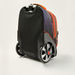 Shout Car Print 18-inch Trolley Backpack with Wheels and Retractable Handle-Trolleys-thumbnail-3