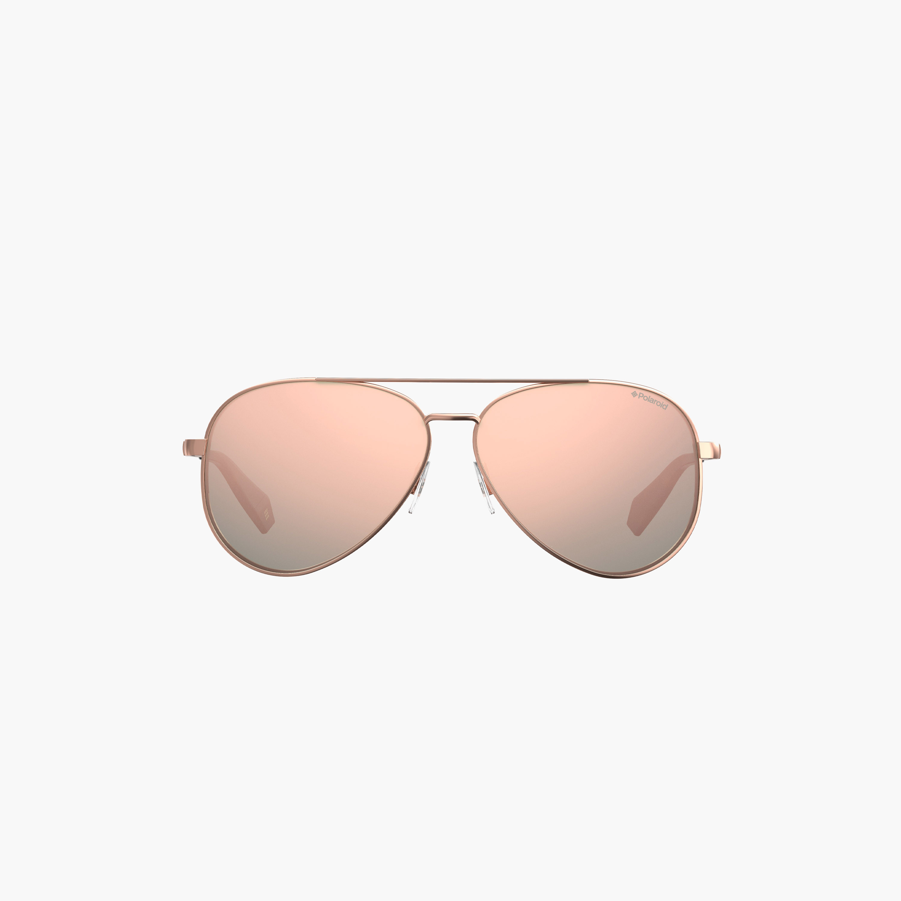 Polaroid Women's UV Protected Rose Gold Multilayer Lens 61 mm Pilot Sunglasses | 201880-women-sunglasses-image-3