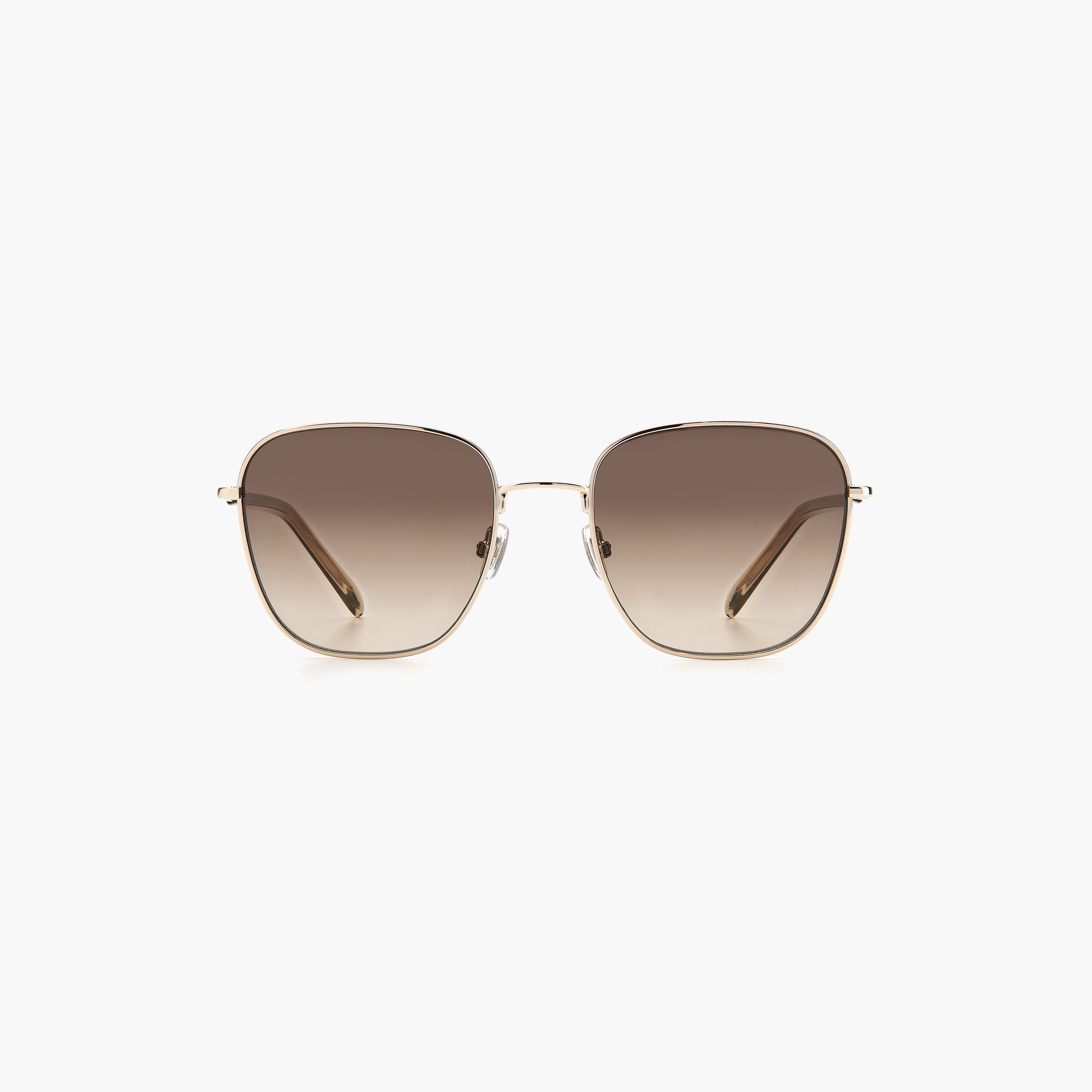 Fossil Women's UV Protected Brown Shaded Lens 52 mm Square Sunglasses | 204187-women-sunglasses-image-3