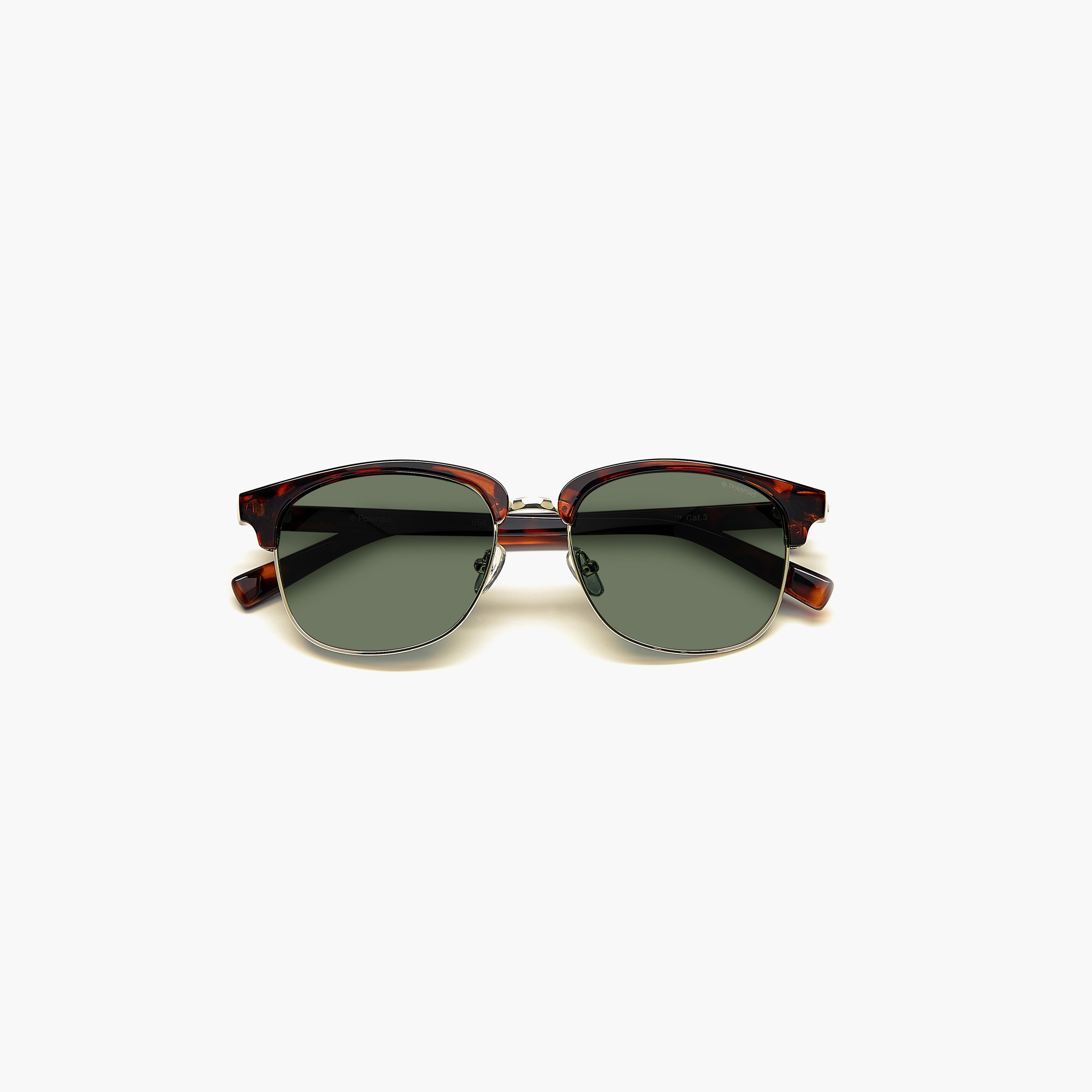 Polaroid Men Green Polarised and UV Protected Lens Square Sunglass-men-sunglasses-image-5