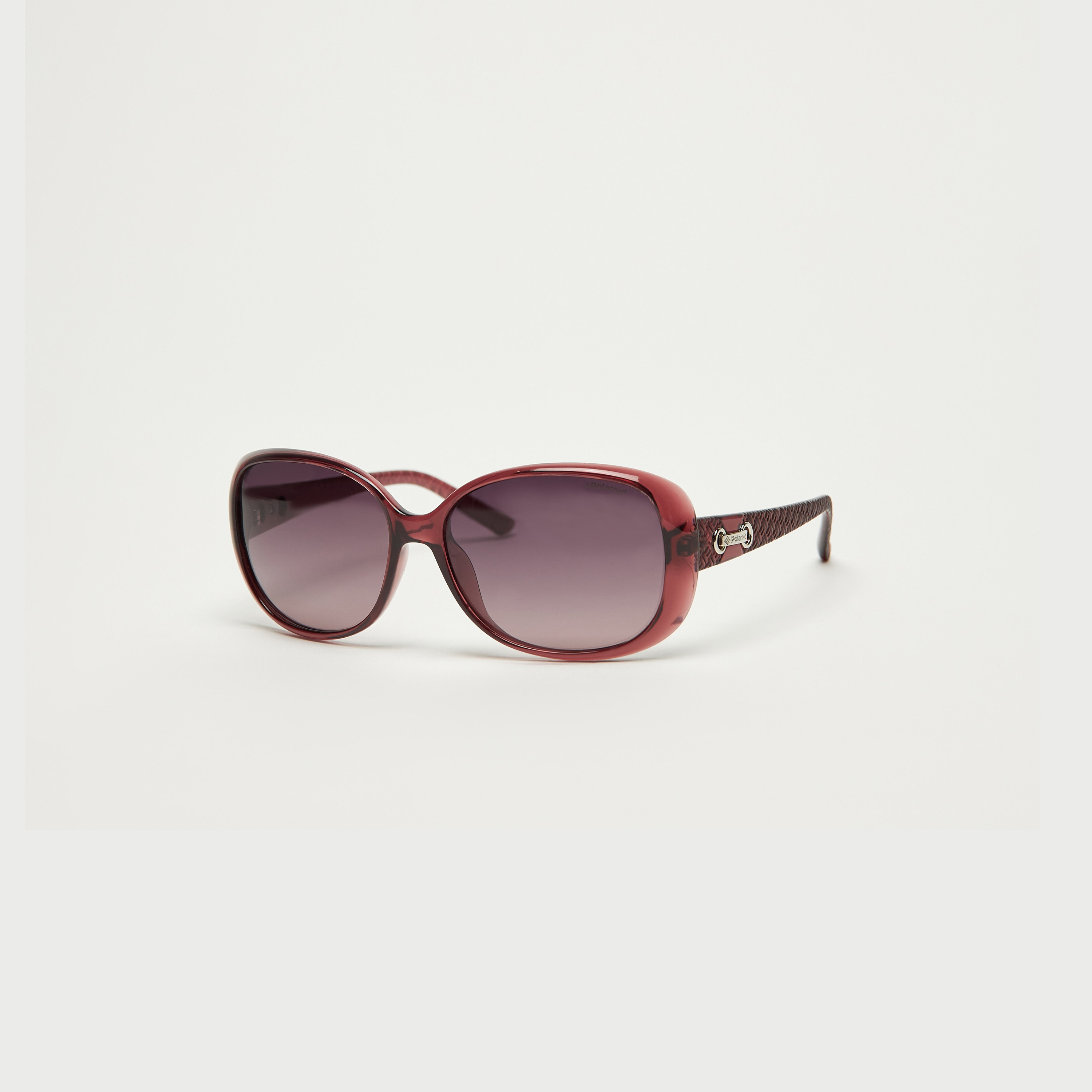 Polaroid Women's Polarized Purple Shaded Lens 58 mm Butterfly Sunglasses | 247403-women-sunglasses-image-1
