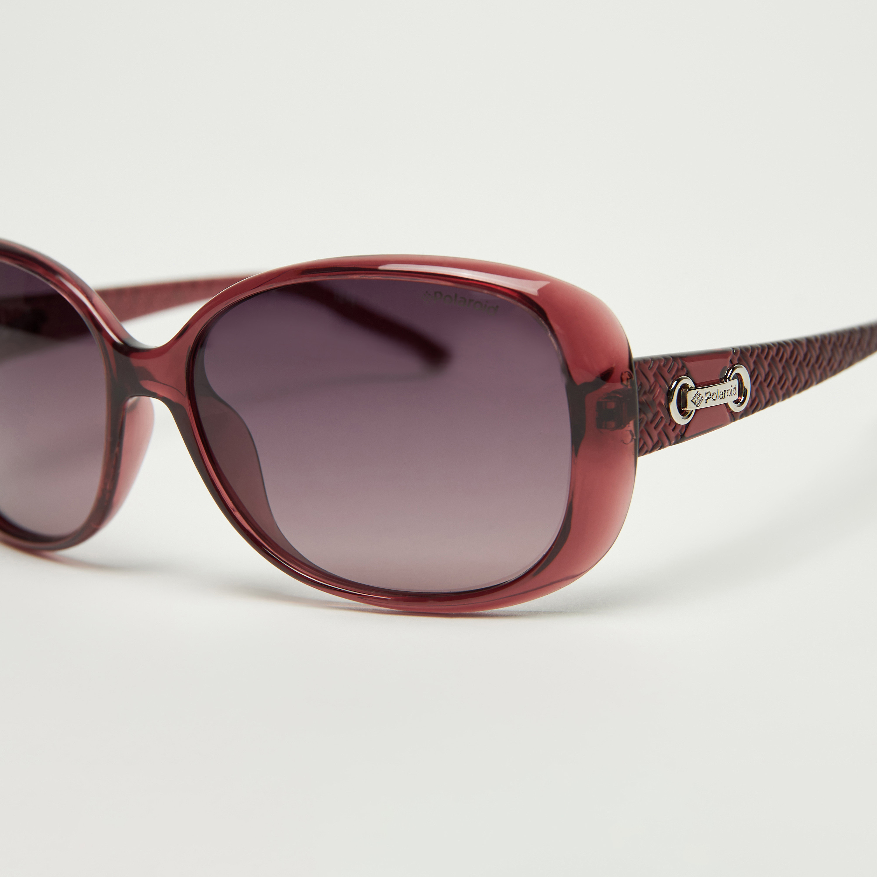 Polaroid Women's Polarized Purple Shaded Lens 58 mm Butterfly Sunglasses | 247403-women-sunglasses-image-7