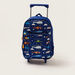 Maricart Helicopter Print Trolley Backpack with Lunch Bag and Pencil Pouch-Trolleys-thumbnail-1